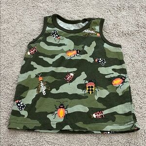 🍼Kids Green Camouflage Bug Tank Top🍼